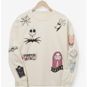 Disney Nightmare Before Christmas Crewneck Sweatshirt S-Med